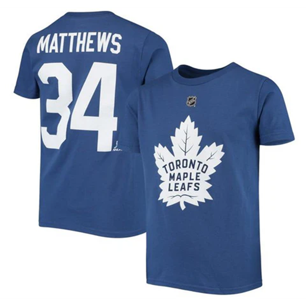 T-SHIRT NHL TORONTO BLEU MATTHEWS JR